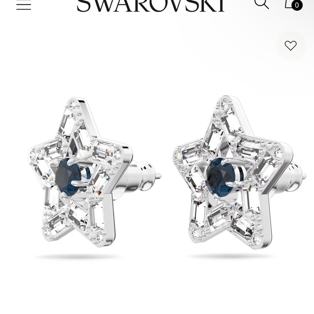 Swarovski Star Earrings